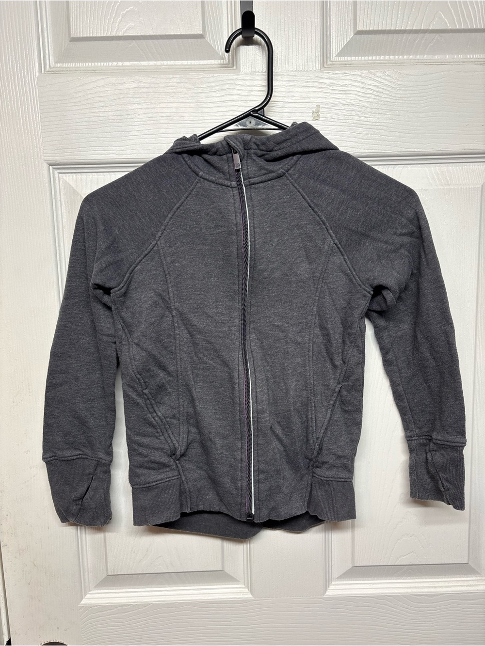 all in motion Kids Dark Gray Full-Zip Hoodie Jacket